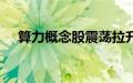 算力概念股震荡拉升，高新发展涨超8%