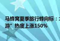 马蜂窝夏季旅行蜂向标：北方海岛成消暑胜地，“青岛亲子游”热度上涨150%