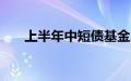 上半年中短债基金总规模超8000亿元