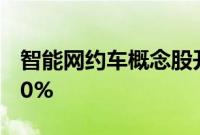 智能网约车概念股开盘下挫，天迈科技跌超10%