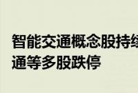 智能交通概念股持续下挫，安凯客车、龙江交通等多股跌停