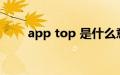 app top 是什么意思（app to sd）