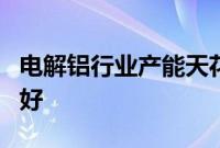 电解铝行业产能天花板确定，市场需求预期向好