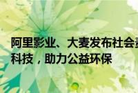 阿里影业、大麦发布社会责任报告：立足优质内容，探索AI科技，助力公益环保