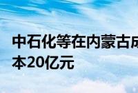 中石化等在内蒙古成立油气开发公司，注册资本20亿元