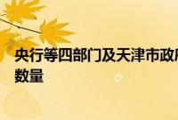 央行等四部门及天津市政府：持续压降天津高风险金融机构数量