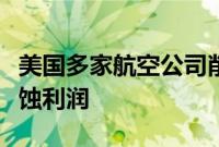 美国多家航空公司削减增长计划，票价折扣侵蚀利润