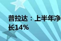 普拉达：上半年净营收25.5亿欧元，同比增长14%