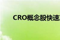 CRO概念股快速冲高，百花医药涨停