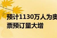 预计1130万人为奥运来巴黎，中国飞法国机票预订量大增