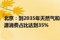 北京：到2035年天然气和汽柴油消费量大幅下降，可再生能源消费占比达到35%