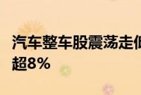 汽车整车股震荡走低，海马汽车、福田汽车跌超8%