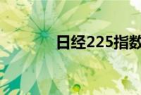 日经225指数收盘重挫12.4%