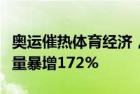 奥运催热体育经济，有平台网球相关团购订单量暴增172%