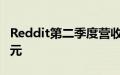 Reddit第二季度营收同比增长54%至2.8亿美元