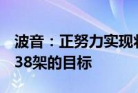 波音：正努力实现将737 MAX月产量恢复至38架的目标