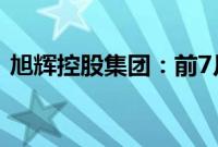 旭辉控股集团：前7月合同销售约221.8亿元