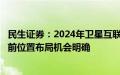 民生证券：2024年卫星互联网产业侧进展确定性强，板块当前位置布局机会明确