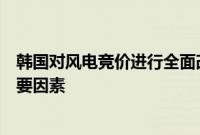 韩国对风电竞价进行全面改革，但价格仍是能否中标的最重要因素