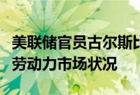 美联储官员古尔斯比：需要更多数据才能评估劳动力市场状况