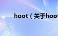 hoot（关于hoot的基本详情介绍）