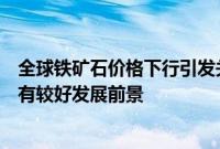 全球铁矿石价格下行引发关注，大中矿业回应：铁矿行业具有较好发展前景