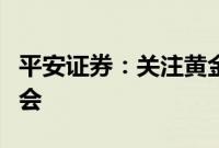 平安证券：关注黄金、铜、锡等板块的投资机会