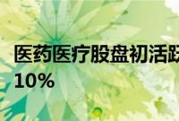 医药医疗股盘初活跃，迈克生物、广生堂涨超10%