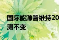 国际能源署维持2024年全球石油需求增速预测不变