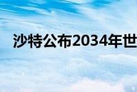 沙特公布2034年世界杯体育场馆建设计划