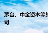 茅台、中金资本等旗下基金入股新能源材料公司