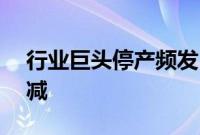 行业巨头停产频发，化工品MDI全球产能锐减