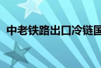 中老铁路出口冷链国际运输进入常态化阶段