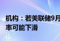 机构：若美联储9月降息50个基点，美债收益率可能下滑