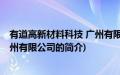 有道高新材料科技 广州有限公司(关于有道高新材料科技 广州有限公司的简介)