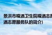 景洪市嘎洒卫生院嘎洒志愿服务队(关于景洪市嘎洒卫生院嘎洒志愿服务队的简介)