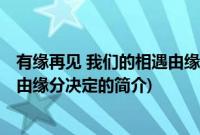 有缘再见 我们的相遇由缘分决定(关于有缘再见 我们的相遇由缘分决定的简介)