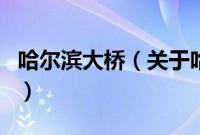 哈尔滨大桥（关于哈尔滨大桥的基本详情介绍）