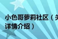 小色哥萝莉社区（关于小色哥萝莉社区的基本详情介绍）