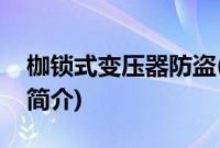 枷锁式变压器防盗(关于枷锁式变压器防盗的简介)