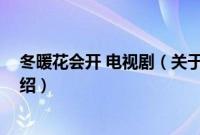 冬暖花会开 电视剧（关于冬暖花会开 电视剧的基本详情介绍）