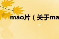 mao片（关于mao片的基本详情介绍）