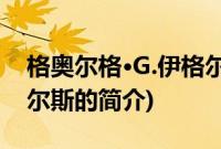 格奥尔格·G.伊格尔斯(关于格奥尔格·G.伊格尔斯的简介)