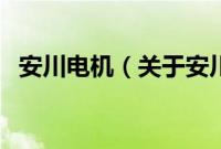 安川电机（关于安川电机的基本详情介绍）