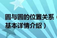 圆与圆的位置关系（关于圆与圆的位置关系的基本详情介绍）