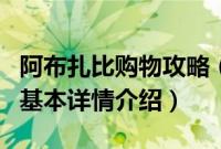 阿布扎比购物攻略（关于阿布扎比购物攻略的基本详情介绍）