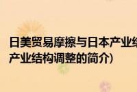 日美贸易摩擦与日本产业结构调整(关于日美贸易摩擦与日本产业结构调整的简介)