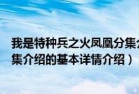 我是特种兵之火凤凰分集介绍（关于我是特种兵之火凤凰分集介绍的基本详情介绍）