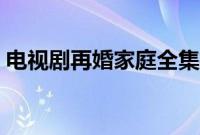 电视剧再婚家庭全集播放（电视剧再婚家庭）