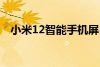 小米12智能手机屏占比高显示屏打孔更小